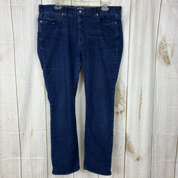 Levi’s 525 Jeans Perfect Waist Comfort Straight Leg Denim Pants Blue Size 16 - Picture 1 of 16